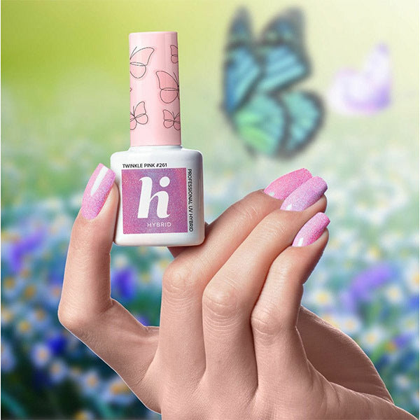 Hi Hybrid 261 Twinkle Pink UV Gel Polish 5ml