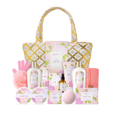 Superdrug Livingandhome 15pcs Rose-Scented Spa Bath Gift Set- Buy online at McGrocer