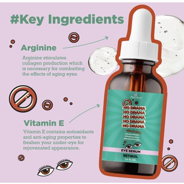 Purifect No Drama Anti-Aging Retinol Eye Serum 30ml