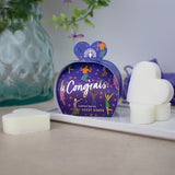 The English Soap Company Mini Heart Guest Soap 3x20g- Congrats!