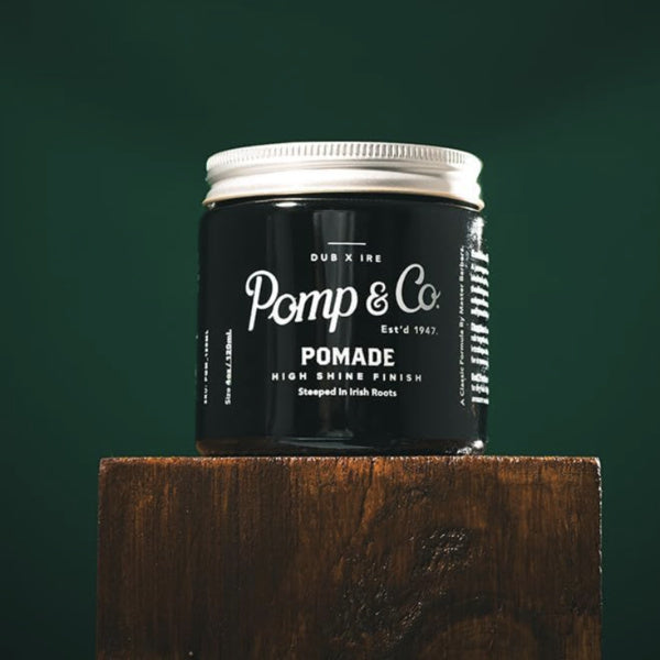 Pomp & Co High Shine Pomade, Medium Strong Mens Pomade 60ml