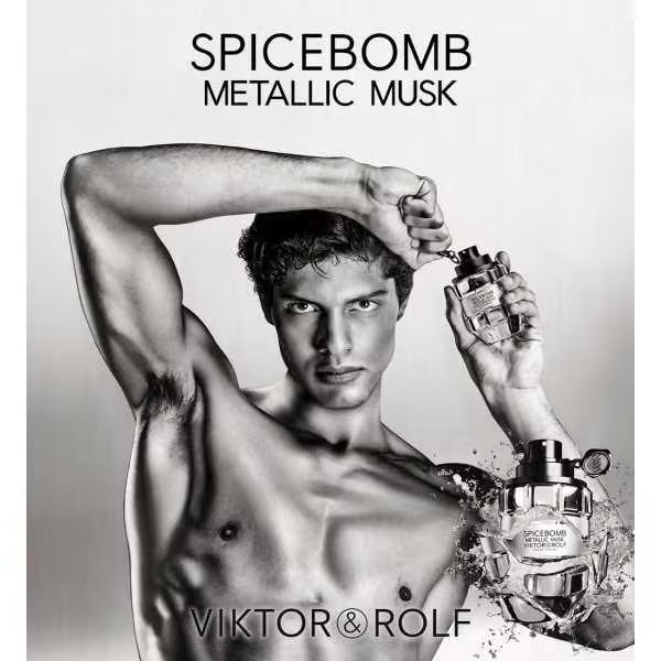 Viktor & Rolf Spicebomb Metallic Musk Eau De Parfum 50ml (British brand)