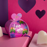 The English Soap Company Mini Guest Soap 3x20g- Love You