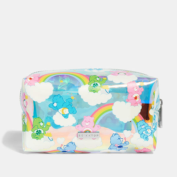Skinnydip London Care Bears Rainbow Makeup Bag 100% TPU