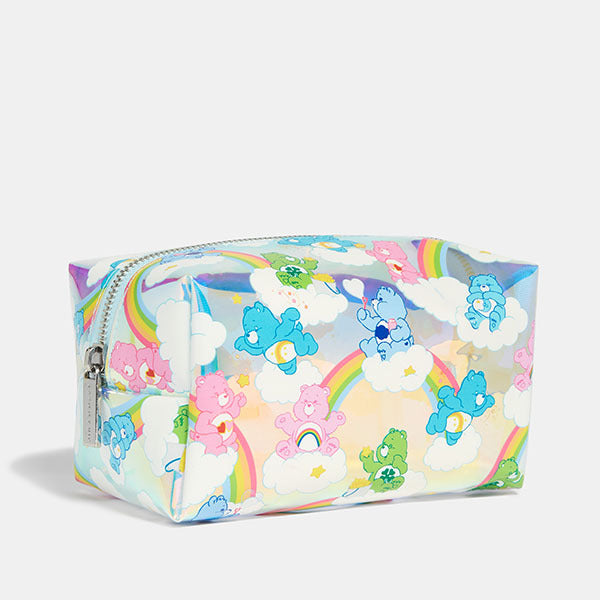 Skinnydip London Care Bears Rainbow Makeup Bag 100% TPU