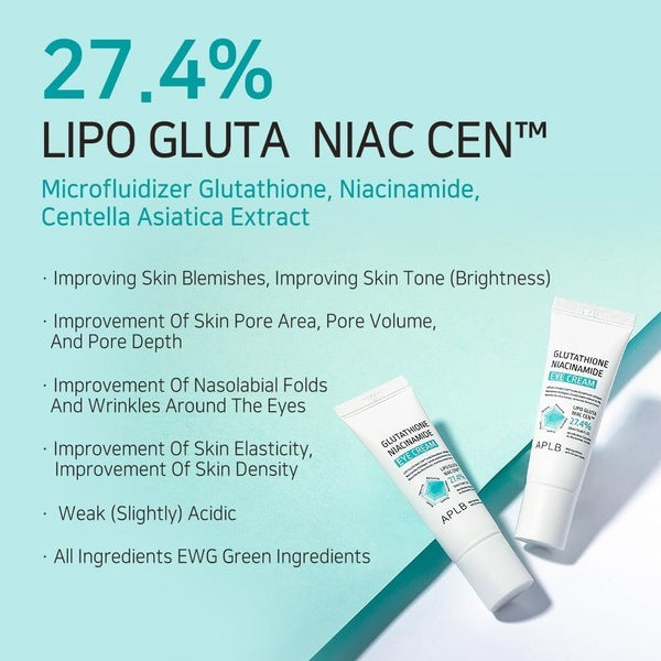 APLB Glutathione Niacinamide Eye Cream 20ml