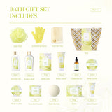 Livingandhome 15pcs Vanilla-Scented Spa Bath Gift Set