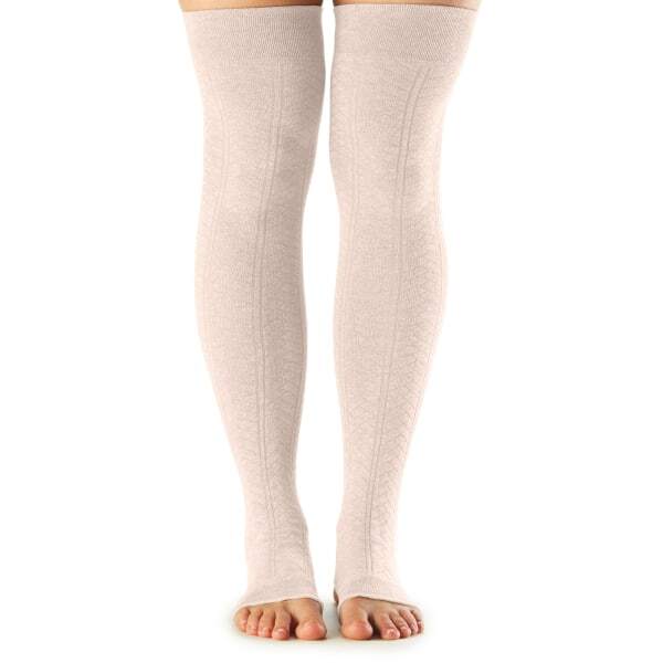 Toesox Womens Open Heel Leg Warmers