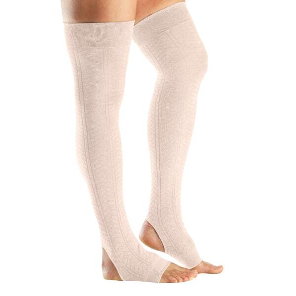 Toesox Womens Open Heel Leg Warmers
