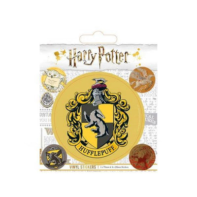 Superdrug Harry Potter Vinyl Hufflepuff Stickers (Pack of 5)- Buy online at McGrocer