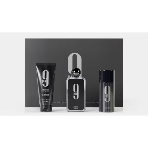 Afnan 9Pm Edp-S 100Ml + Shower Gel 150Ml + Deo Spray 150Ml
