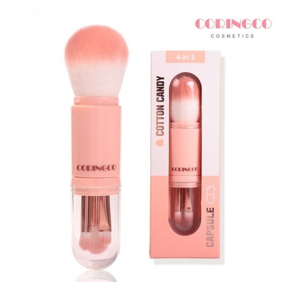 Superdrug Coringco Cotton Candy 4 in 1 Vegan Makeup Brush Set- Buy online at McGrocer