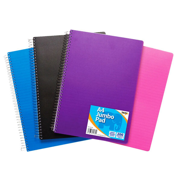 Tiger Stationery Ring Bound Jumbo Pads (A6)