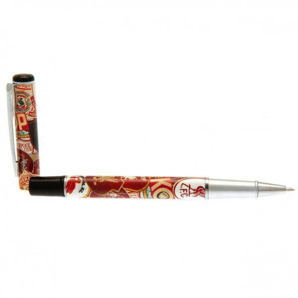 Height: 13cm. Black Ink, Cap Clip. Design: Crest, Retro. 100% Officially Licensed.