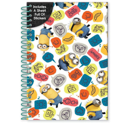 Superdrug Minions Soft Cover A5 Wirebound Notebook Set- Buy online at McGrocer