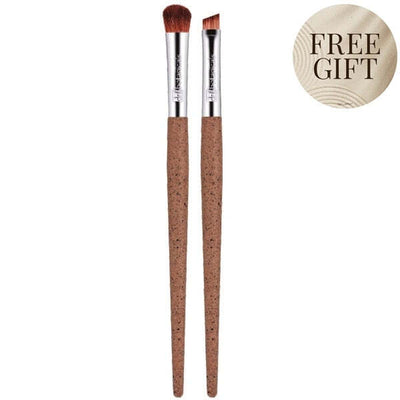 Superdrug Dr Botanicals Coffee Ground Set Of 2 Eye Brushes- Buy online at McGrocer