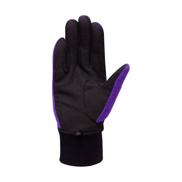 Hy Kids Suede Two Tone Riding Gloves (M)