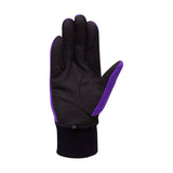 Hy Kids Suede Two Tone Riding Gloves (M)