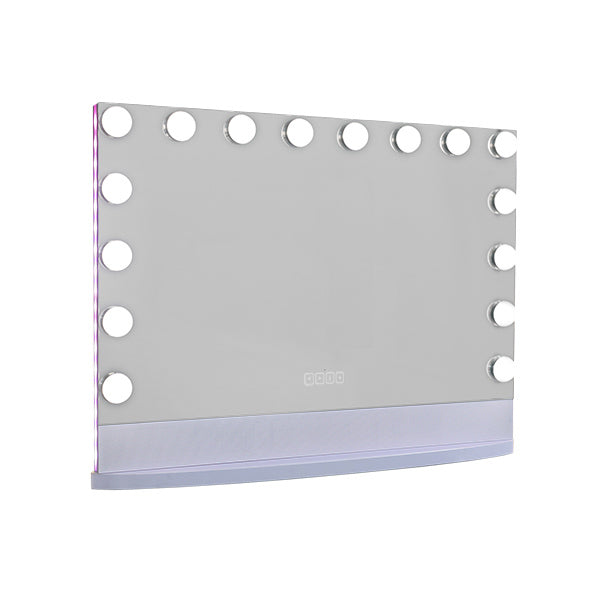 16 Dimmable LED Wireless Speaker Hollywood Vanity Mirror 80x58cm