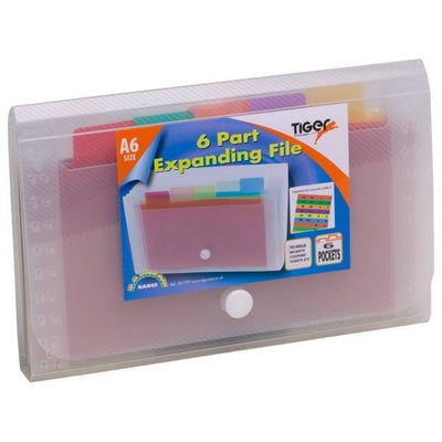 Superdrug Tiger A6 Expanding File- Buy online at McGrocer