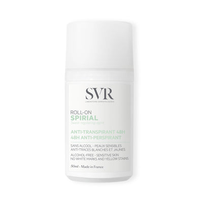 Superdrug SVR SPIRIAL 48hr Anti-Perspirant Roll-On Deodorant, 50ml- Buy online at McGrocer