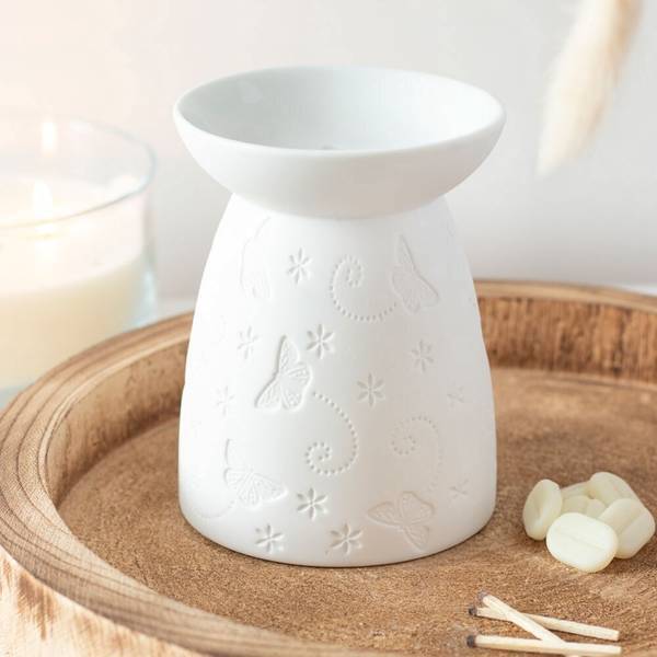 Something Different Ceramic Butterfly Oil Burner