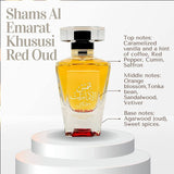 Ard Al Zaafaran Shams Al Emarat Khususi Red Oud 100ml Perfum
