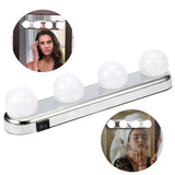 Livingandhome LED Vanity Lights for Mirror Battery Operated