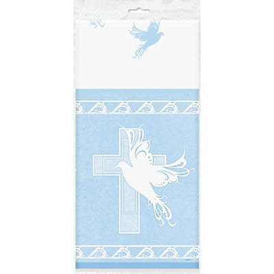 Superdrug Unique Party Plastic Cross Baptism/Christening Tablecloth- Buy online at McGrocer