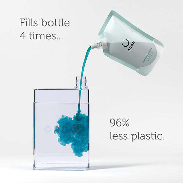 Ordo Reusable Mouthwash Bottle & Concentrate Bundle