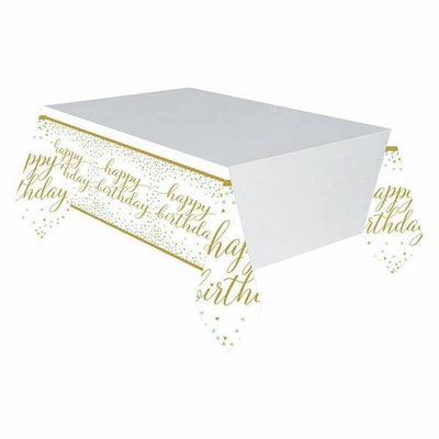 Superdrug Amscan Plastic Confetti Happy Birthday Party Table Cover- Buy online at McGrocer