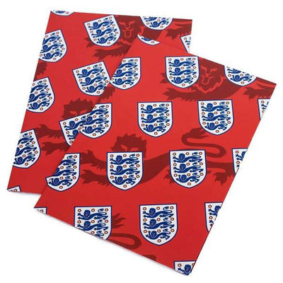 Superdrug England FA Crest Gift Wrap And Card (Pack of 2)- Buy online at McGrocer