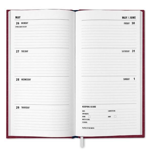 West Ham United FC 2025 Slim Diary