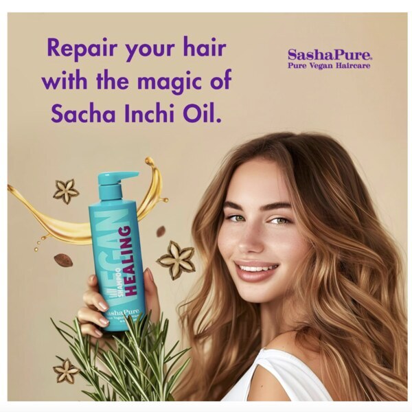 SashaPure Repairing Shampoo 443ml