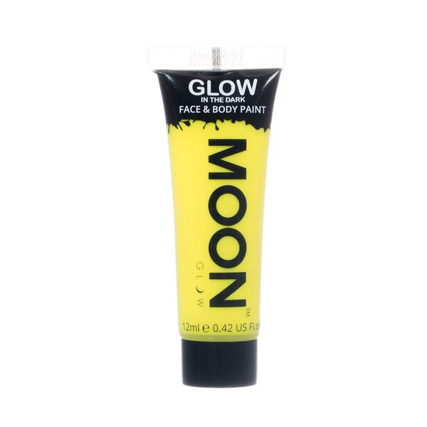 Moon Glow - Glow in the Dark Face Paint - Yellow