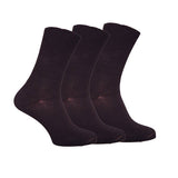 Simply s Mens Plain Extra Wide Diabetic Socks (Pack Of 3)