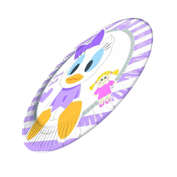 Disney Paper Daisy Duck Disposable Plates (Pack of 8)