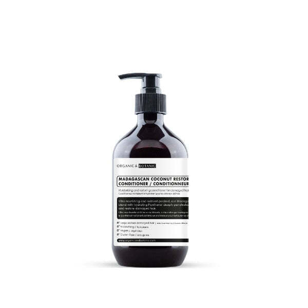 Organic & Botanic Madagascan Coconut Conditioner 500ml