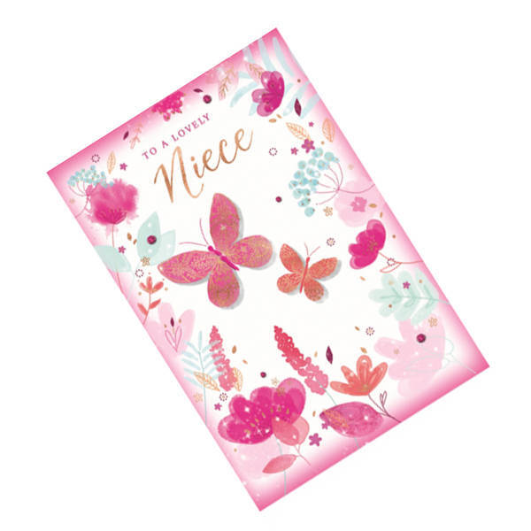Simon Elvin To A Lovely Niece Card (Pack of 6)