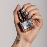 Metallic Silver Shimmer Nail Polish 12ml