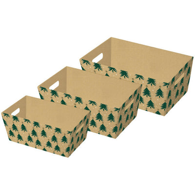 Superdrug Eurowrap Hamper Basket (Pack of 3)- Buy online at McGrocer