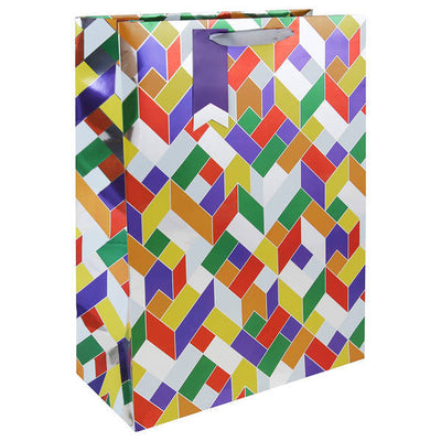Superdrug Eurowrap Generic Geometric Gift Bag (Pack of 6) (L)- Buy online at McGrocer
