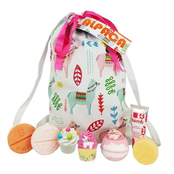 Bomb Cosmetics My Bags Cotton Gift Bag Set - Alpaca