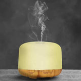 Premium 5-in-1 Aromatherapy Diffuser Kit with Essential Oils and LED Lights