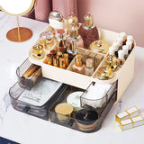 Livingandhome Plastic Makeup Organizer with Drawers