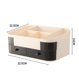 Livingandhome Plastic Makeup Organizer with Drawers