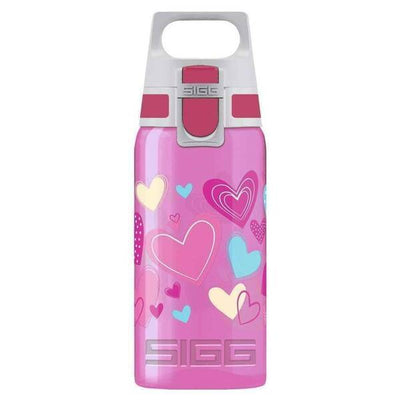 Superdrug Sigg Kids Viva One Hearts Water Bottle- Buy online at McGrocer