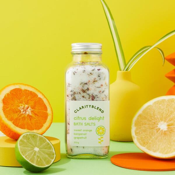 Clarity Blend Citrus Delight Bath Salts 335g