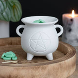 Something Different Pentagram Cauldron Oil Burner