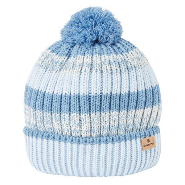 Craghoppers Womens National Trust Gorse Stripe Beanie (M-L)